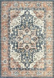 Dynamic Rugs JUPITER 3110-358 Beige and Navy and Copper